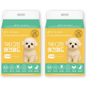 닥터그린 배변패드 고흡수 무향 대용량 일본SAP 미국펄프 강아지 애견패드