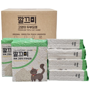 고양이두부모래 1.5mm 극세사입자