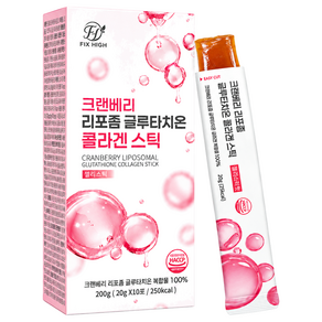 미국 특허출원 기술 적용 픽스하이 크랜베리 리포좀 글루타치온 콜라겐 젤리스틱