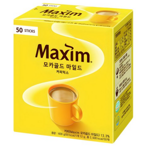동서식품 맥심 모카골드 마일드 50T X 16 총 900T