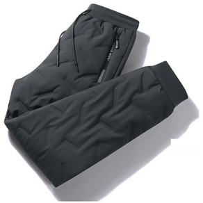 춘게엘 (M~7XL) 빅사이즈 겨울 남녀공용 기모 패딩 바지 시보리 r012