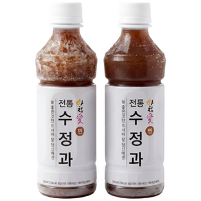 시원한 명절 전통음료 국산 수제 수정과 340ml 5개/12개