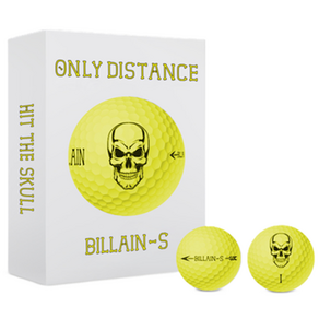 [Ver.2027] 골프빌런 BILLAIN-S 노랑 빌런S 2피스 비거리+고반발 가성비 골프공 강력추천