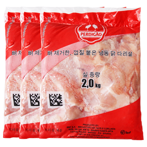 페르디가오 닭다리살 정육2kg 닭갈비 닭꼬치 순살치킨