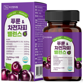 더건강드림 푸룬 차전자피 밸런스 정