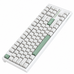 SPM PL87C PBT 유선 몽돌 텐키리스 87키 게이밍 기계식 키보드 - 라이트그레이