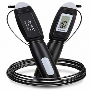 iROPE 숫자 줄넘기 카운터 성인 어린이 다이어트 줄넘기 HZ-128-1A