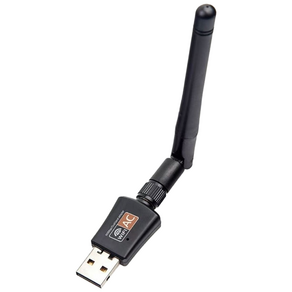 600Mbps 듀얼밴드 USB 무선 랜카드 안테나형 2.4GHz/5.8GHz PC용 WiFi 수신/송신기 플러그앤플레이