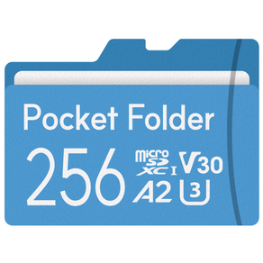 포켓폴더 Pocket Folder 마이크로 SD카드 MSD UHS-I C10 Fit