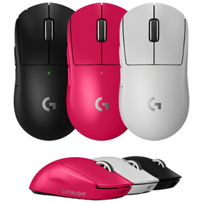 로지텍 코리아 (정품) 지슈라 2 G PRO X SUPERLIGHT 2 게이밍 무선 마우스 (충전독 미 포함)