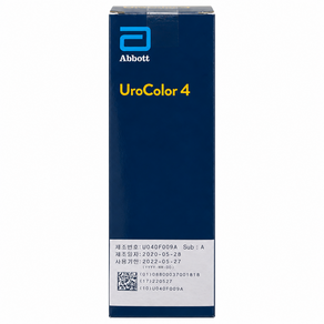 애보트 유로칼라 소변검사지 당뇨 혈뇨 단백뇨 검사 소변검사스틱 4종 10종 100매입