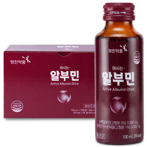 영진약품 마시는 알부민 단백질 보충 활력 케어 데일리 영양 음료