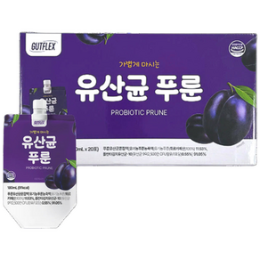 GUTFLEX 것플렉스 유산균 푸룬주스