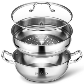 세렌지오 바포레 클래시코 2단 찜기 스텐 스티머 28cm