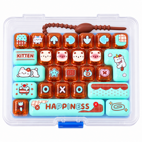 대왕 키캡 키링 26구 키보드 키링