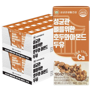 성균관 뼈를위한 호두와 아몬드 두유 190ml x 24팩