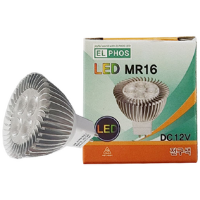 EL PHOS LED MR16 12V 5W 할로겐 램프