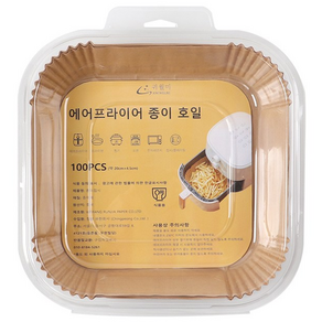 에어프라이어 종이호일 일회용 기름흡수 종이주방용기름종이 튀김방지 시트