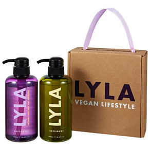 [LYLA 라일라 선물세트] 리페어 샴푸 500ml + 카페인 샴푸 500ml