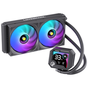 [공식수입정품/국내배송/국내A/S] 러빙쿨 AK-240-03 ARGB 디지털 2열 컴퓨터 인텔 AMD CPU 수냉 쿨러
