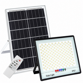 솔라큐 태양광 가로등 투광등 태양열 투광기 벽등 전등 조명 100/200/300/500W SLQ-15F
