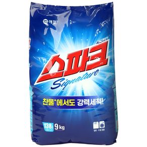 애경 스파크 시그니처 찬물전용 리필 9kg