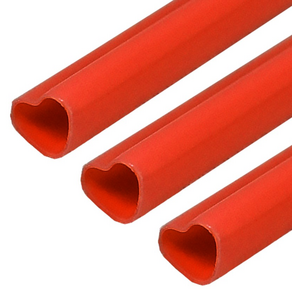 보니팩 6x250mm 벌크 하트빨대 레드 1박스 (10000개)