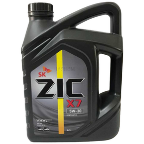 kixx ZIC 지크 X7 5W30 4L 가솔린용 프리미엄 엔진오일