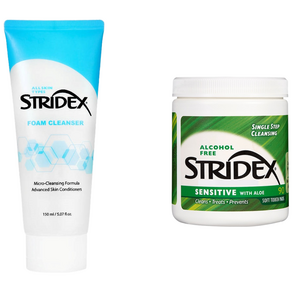스트라이덱스 바하 폼클렌저 150ml + 센시티브 패드 55매 세트