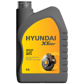 현대엑스티어 정품 브레이크오일 DOT-3 0.8L 브레이크액, 1개