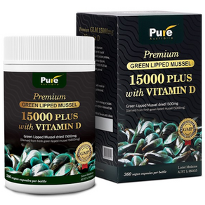 호주 퓨어 초록홍합 15000mg 360캡슐