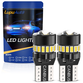 로푸 18DW 차량용 LED 실내등 번호판 번데기전구 화이트 색감