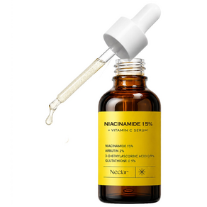 네클라 비건 나이아신아마이드 15% 비타민C 미백 세럼 30ml 잡티 앰플 에센스 기미 글루타티온
