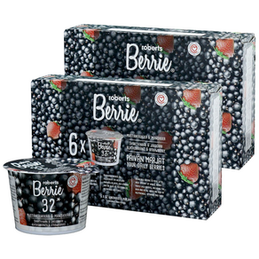 로버츠베리에 야생 블랙커런트&스트로베리 1box(100ml x 6팩)