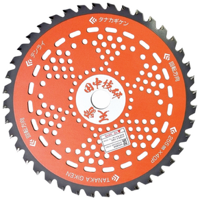 일본산 TANAKA 예초기 원형날 255mm 40P 1+1 벌초 제초 잔나무가지가능