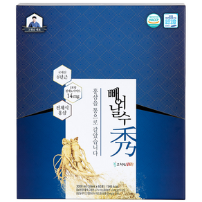 고철남홍삼 프리미엄 전체식 홍삼진액 빼어날 수 50ml x 60p