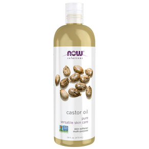 나우푸드 캐스터 오일 퓨어, 473ml, 1개