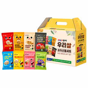 쌀 열풍으로 구운 쌀과자 쌀이요 혼합세트 12개입입 snack
