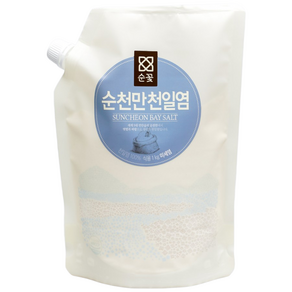 순꽃 순천만천일염 미세염 HACCP 우수천일염사용