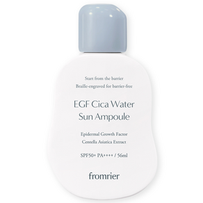프롬리에 비건 EGF 시카 워터 선앰플 수분 선크림 56ml