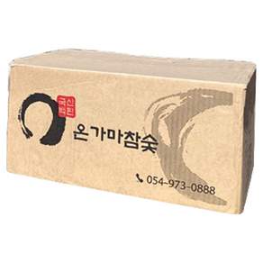 [온가마참숯] 국산 백탄 참숯 3kg (숯가마 찜질이용권 증정) 캠핑용 펜션용 바베큐용 구이용 숯 Premium Charcoal