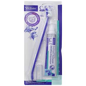 버박 반려동물용 CET 치약 칫솔 세트