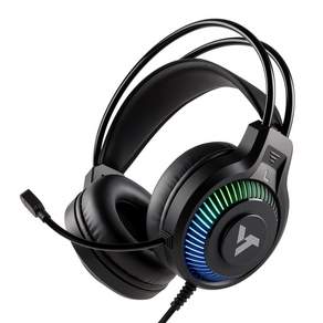 VENTRONS 가상 7.1 RGB 초경량 노이즈 캔슬링 마이크 USB 게이밍 헤드셋