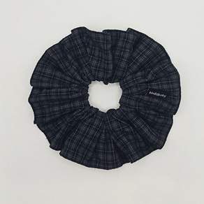 [카인더베이비] Vintage Check Plaid Scrunch -