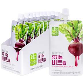 제주습관 유기농비트즙 제주산 NFC저온착즙 100ml