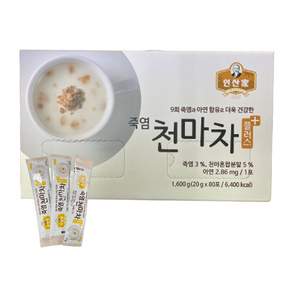 인산가 인산가 죽염 천마차 20gx80포 2박스 /인산 천마차 콘푸레이크