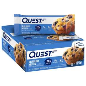[Quest Nutrition] 퀘스트 바 프로틴 바 블루베리 머핀 (12개입) 2 세트