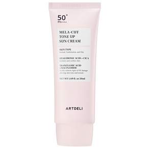 아트델리 멜라 컷 톤업 선크림 SPF50+PA++++/기미 잡티