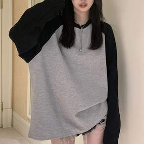 파스치노 나그랑 루즈핏 데일리 여성 긴팔티