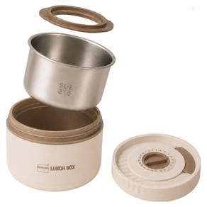 온결 316 스테인리스 밀폐 도시락통 세트 420ml 2개 620ml 1개 보온가방 포함